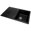  Кухонна мийка GRANADO Vigo Black Shine 1401