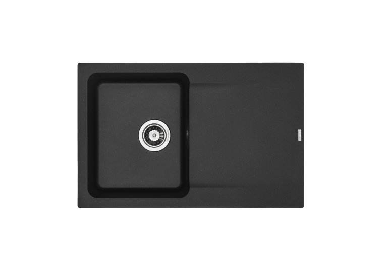  Кухонна мийка GRANADO Vigo Black Shine 1401