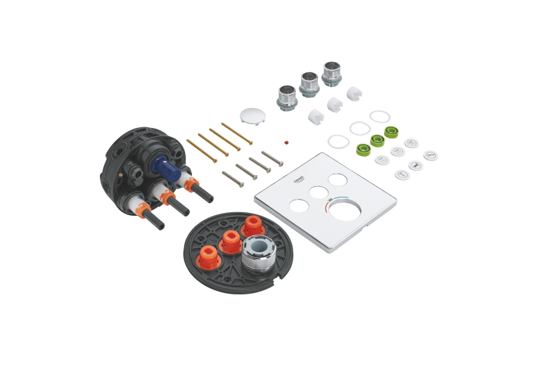 Душевая система скрытого монтажа термостатическая Grohe QuickFix SmartControl UA202802C3