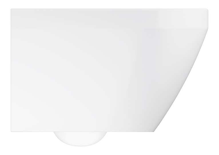 Унитаз подвесной укороченый Grohe Euro Ceramic 49 см смыв Triple Vortex, покрытие HyperClean 102486SH00