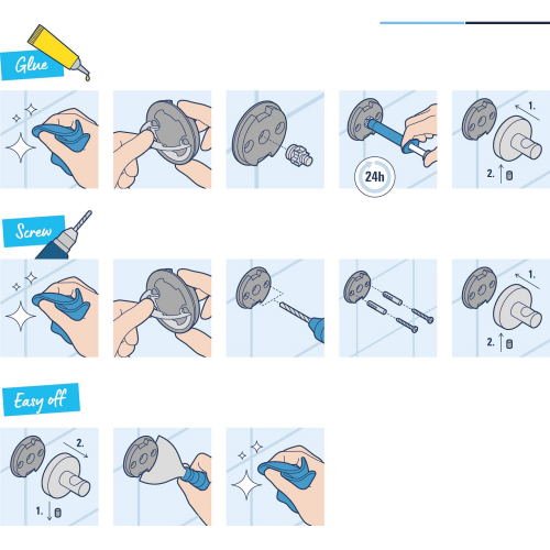 Стакан с держателем Grohe QuickFix Start Cube 41097000