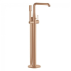 Змішувач Одноважільний для ванни 1/2" монтаж підлоговий GROHE Essence Warm Sunset 23491DL1 Бронза матова