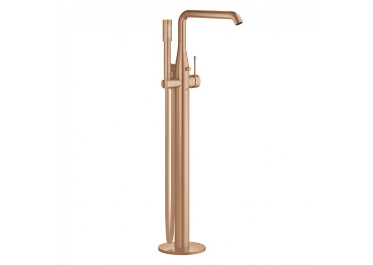 Змішувач Одноважільний для ванни 1/2" монтаж підлоговий GROHE Essence Warm Sunset 23491DL1 Бронза матова