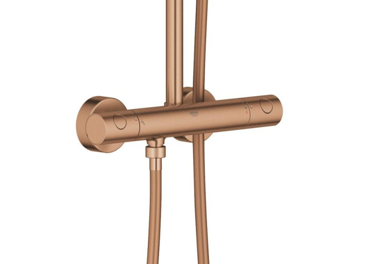 Душова система з термостатом Grohe Euphoria XXL System 310, 26075DL0 Бронза матова