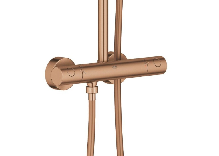 Душова система з термостатом Grohe Euphoria XXL System 310, 26075DL0 Бронза матова