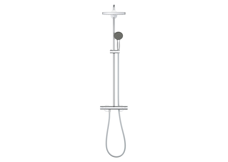 Душова система з термостатом Grohe QuickFix Vitalio Start System 250 26697000