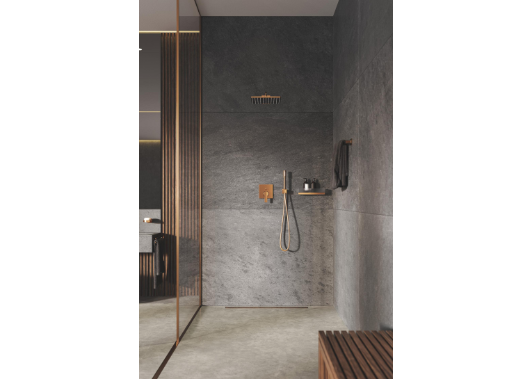 Ручной душ Grohe Rainshower 26866DL0 теплый закат (брашированное розовое золото)