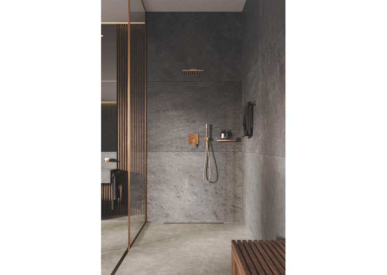 Ручной душ Grohe Rainshower 26866DL0 теплый закат (брашированное розовое золото)