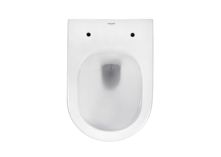 Унітаз підвісний Kroner Armada WHI513636 RIMLESS безобідковий з сидінням Slim Duroplast / Soft-close / Quick relase KA513636WHIR