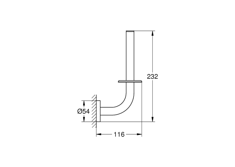 Тримач для запасного рулону паперу Grohe QuickFix Start 41186000