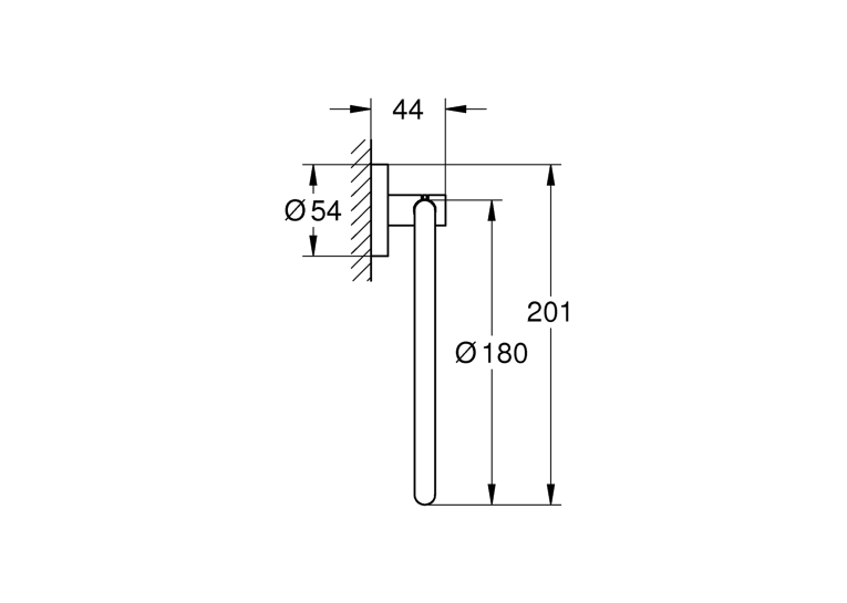 Рушникотримувач Grohe QuickFix Start 411742430