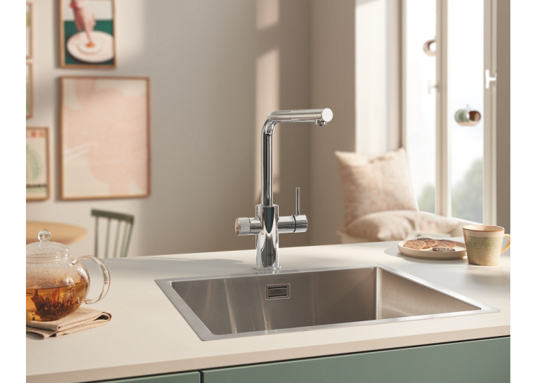 Змішувач для кухні Grohe Blue Pure Minta 30590000 для подачі технічної і фільтрованої води