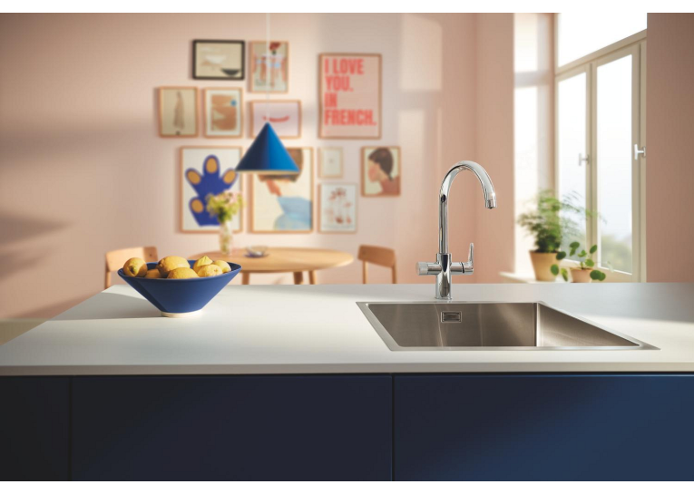 Змішувач для кухні Grohe Blue Pure StartCurve 30592000 для подачі технічної і фільтрованої води