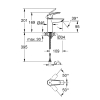 Змішувач для раковини Grohe Eurosmart 324672433 S-Size