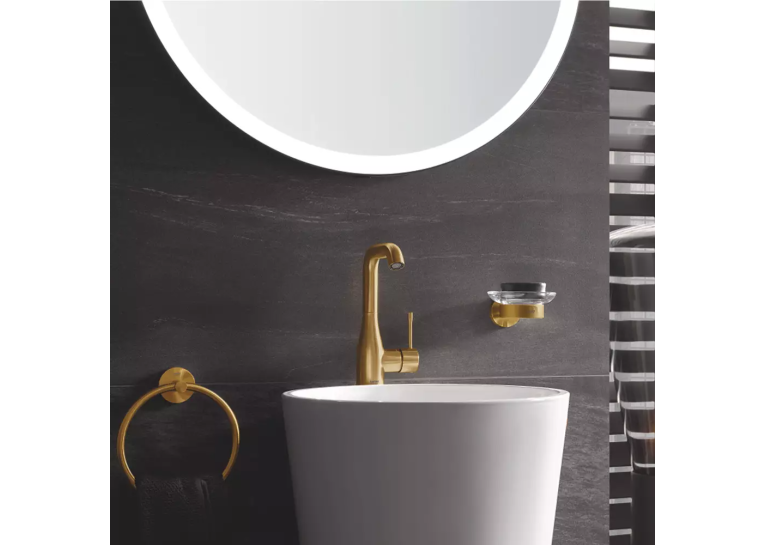 Змішувач для раковини Grohe Essence New 32628GN1 Брашоване золото
