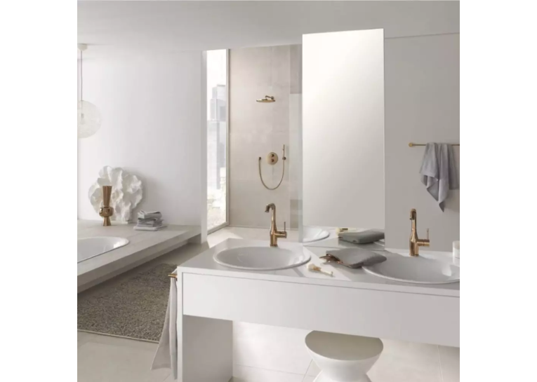 Змішувач для раковини Grohe Essence New 32628GN1 Брашоване золото