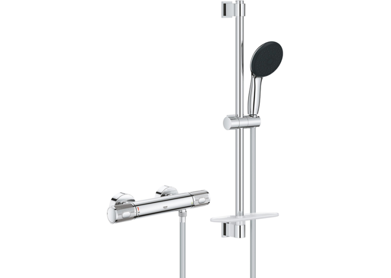 Термостат для душу із душовим гарнітуром Grohe QuickFix Precision Feel 34791001