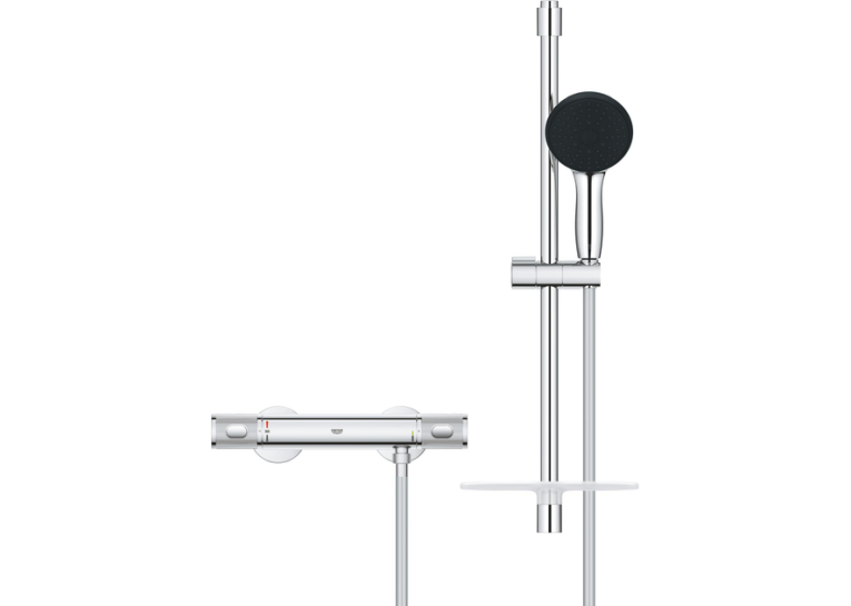 Термостат для душу із душовим гарнітуром Grohe QuickFix Precision Feel 34791001