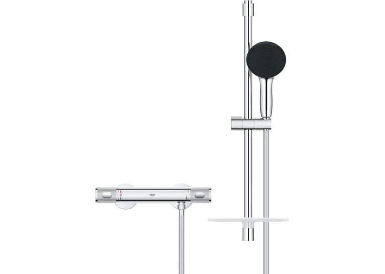 Термостат для душу із душовим гарнітуром Grohe QuickFix Precision Feel 34791001