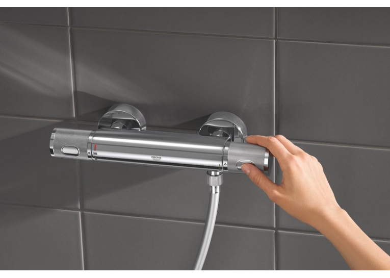 Термостат для душу із душовим гарнітуром Grohe QuickFix Precision Feel 34791001