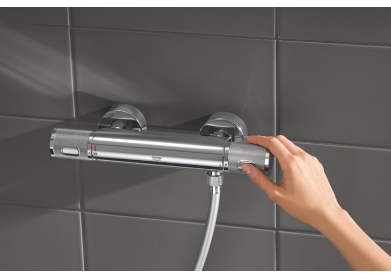 Термостат для душу із душовим гарнітуром Grohe QuickFix Precision Feel 34791001