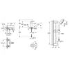 Набір змішувачів Grohe BauLoop New 3 в 1, для душу (UA123220S1)