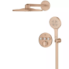 Душова система прихованого монтажу Grohe Grohtherm SmartControl Brushed Warm Sunset 34863DL0 Бронза матова