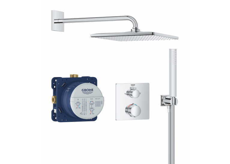 Душова система прихованого монтажу термостатична Grohe QuickFix Precision 34881000