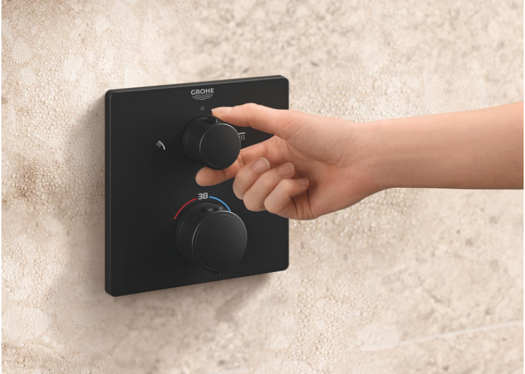 Душова система прихованого монтажу термостатична Grohe QuickFix Precision Grohtherm Cube 348822430