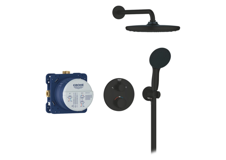 Душова система прихованого монтажу термостатична Grohe QuickFix Precision Grohtherm 348832430