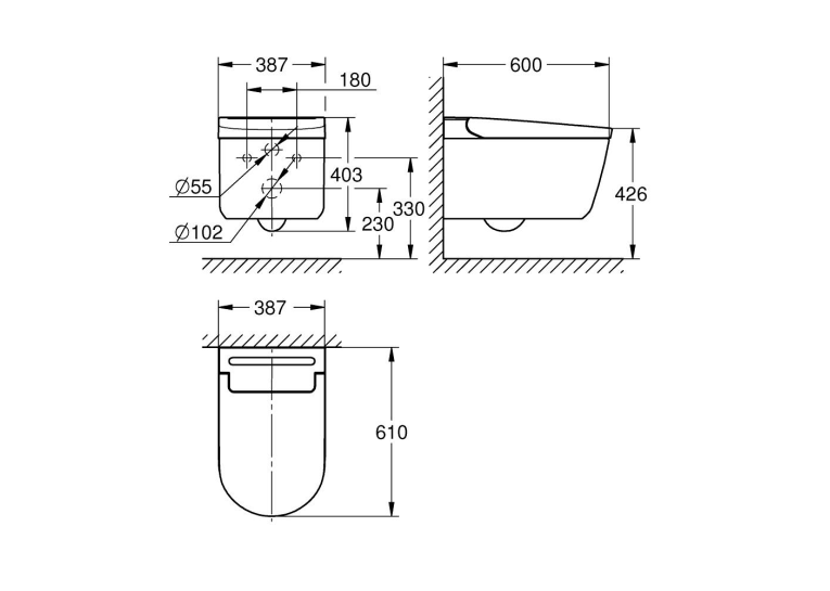 Унітаз-біде Grohe Sensia Arena 36508SH0