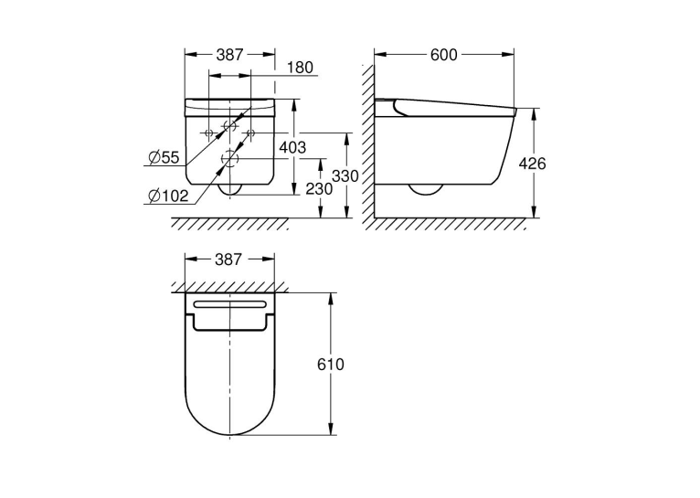 Унітаз-біде Grohe Sensia Arena 36508SH0