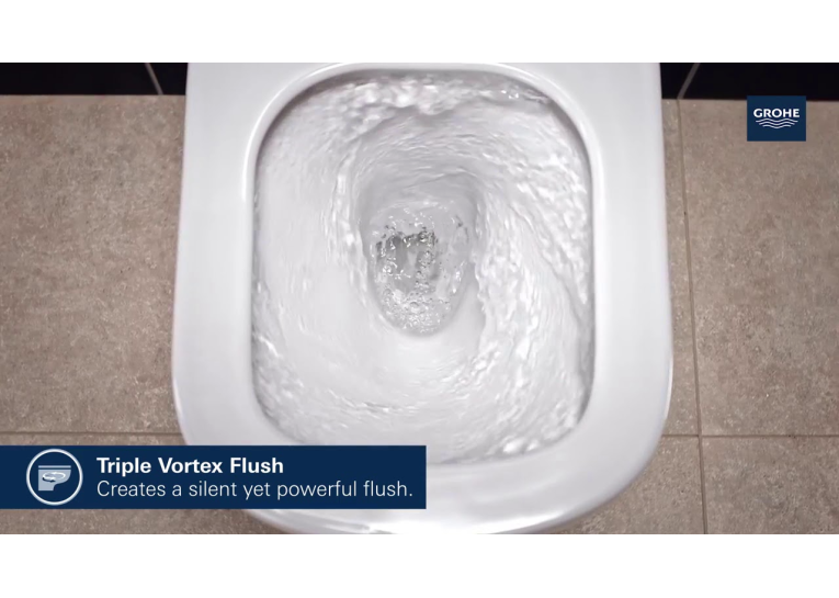Унітаз підвісний GROHE Euro Ceramic 39328000 безободковий альпін-білий з сидінням 39330001 Soft Close