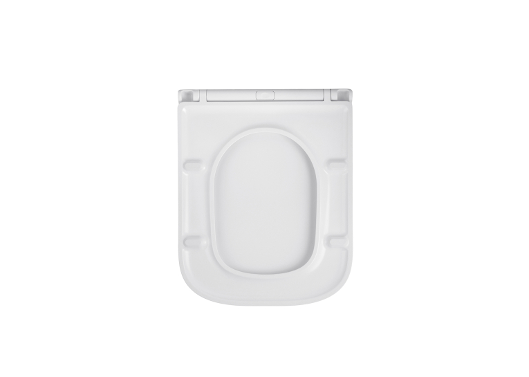 Унітаз підвісний Kroner Eifel WHI493436 RIMLESS безобідковий з сидінням Slim Duroplast / Soft-close / Quick relase KE493436WHIR
