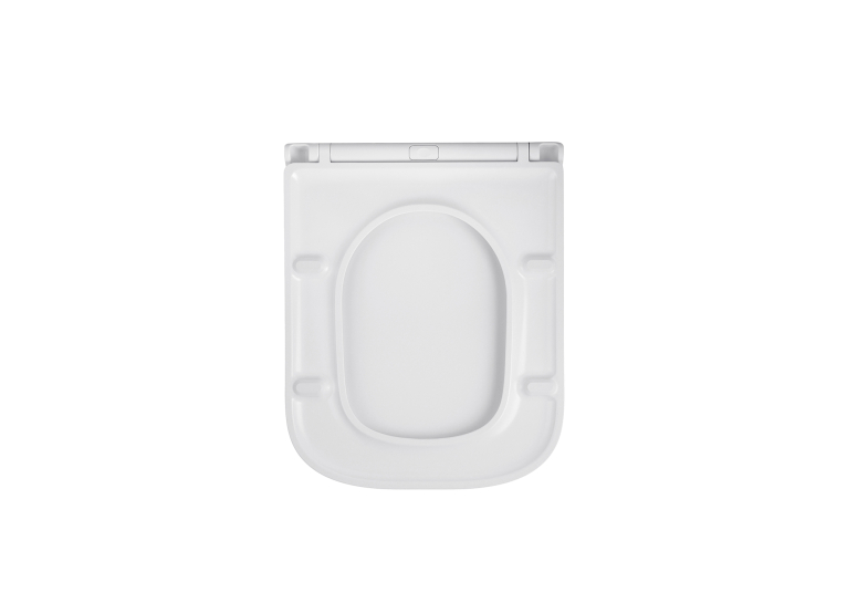 Унитаз подвесной Kroner Eifel WHI493436 RIMLESS безобедочный с сиденьем Slim Duroplast / Soft-close / Quick relase KE493436WHIR