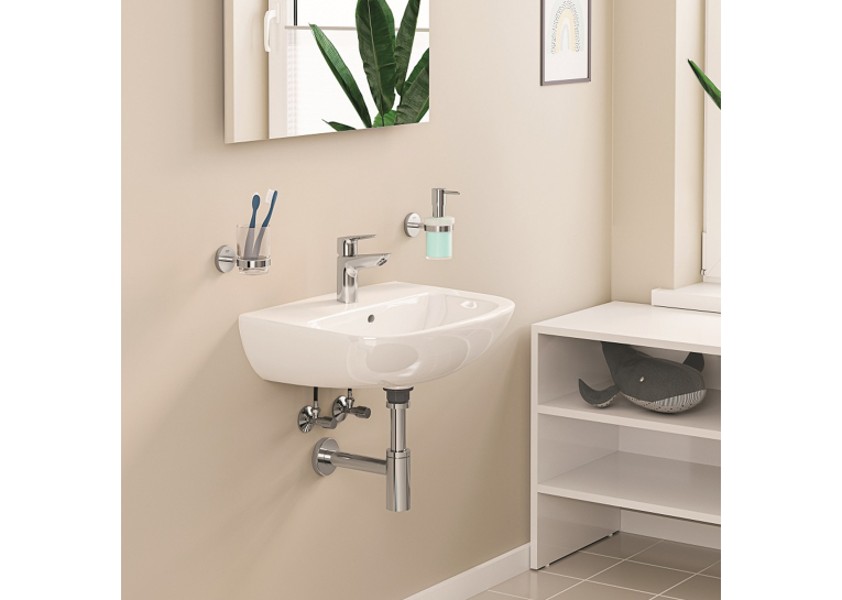 Змішувач для раковини Grohe QuickFix Start Edge S-Size з донним клапаном 23898001