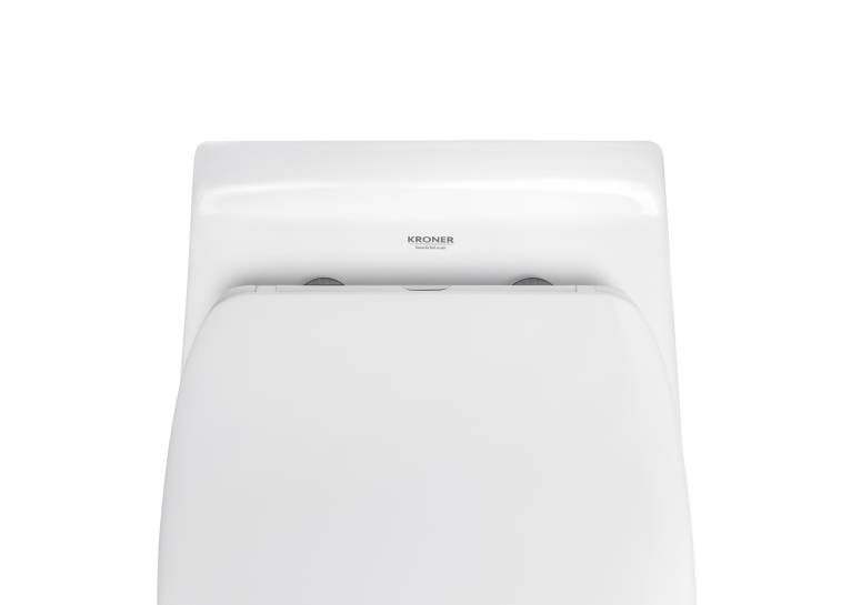 Унітаз підвісний Kroner Oker WHI533536 RIMLESS безобідковий з сидінням KO533536WHIR