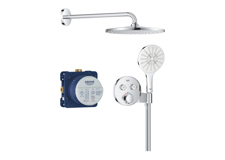 Душевая система скрытого монтажа термостатическая Grohe QuickFix Precision SmartControl 34877000