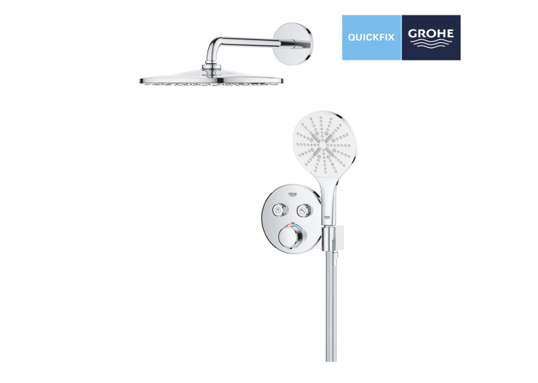 Душевая система скрытого монтажа термостатическая Grohe QuickFix Precision SmartControl 34877000