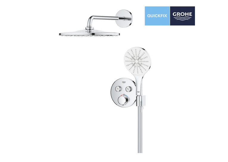 Душова система прихованого монтажу термостатична Grohe QuickFix Precision SmartControl 34877000