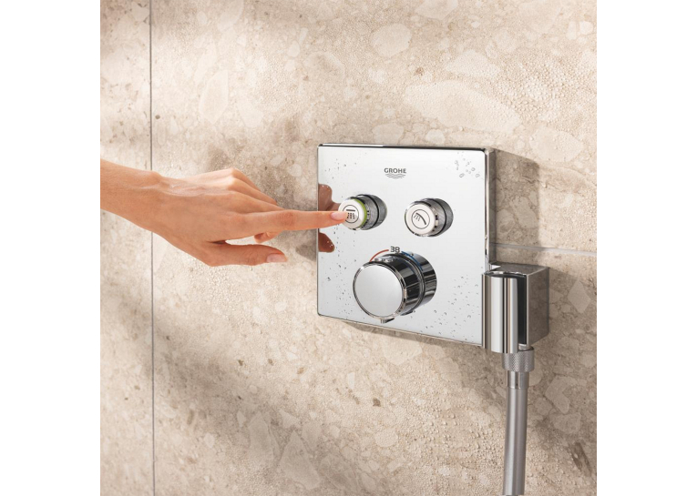 Душова система прихованого монтажу термостатична Grohe QuickFix Precision SmartControl Cube 34876000