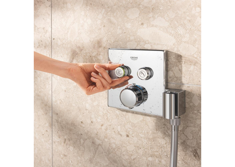 Душова система прихованого монтажу термостатична Grohe QuickFix Precision SmartControl Cube 34876000