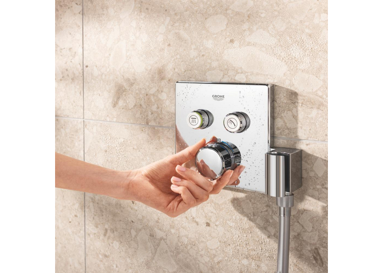 Душова система прихованого монтажу термостатична Grohe QuickFix Precision SmartControl Cube 34876000