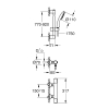 Смеситель термостатический для душа Grohe QuickFix Precision Flow 34805001