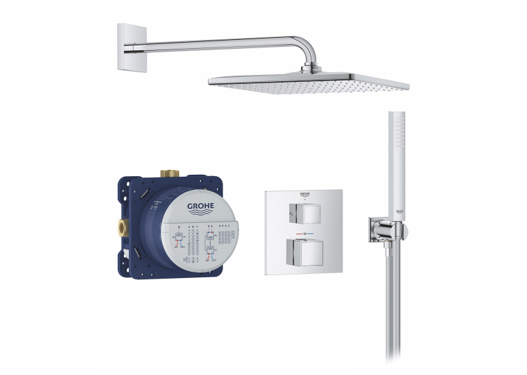 Душова система прихованого монтажу Grohe QuickFix Precision Cube Vitalio Rain Mono 310 Cube 34879000