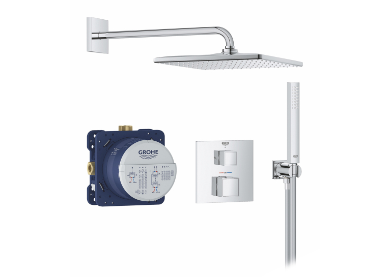 Душова система прихованого монтажу Grohe QuickFix Precision Cube Vitalio Rain Mono 310 Cube 34879000