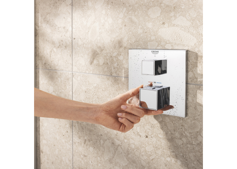 Душова система прихованого монтажу Grohe QuickFix Precision Cube Vitalio Rain Mono 310 Cube 34879000