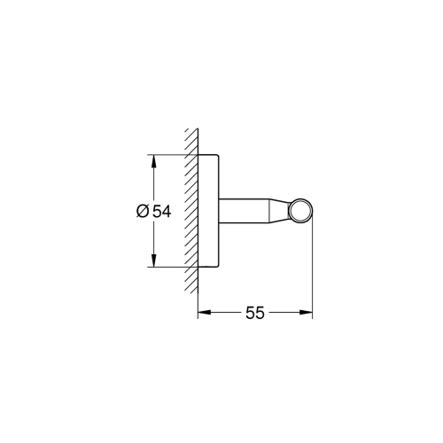 Крючок для ванной комнаты Grohe QuickFix Start Cosmopolitan 41168000