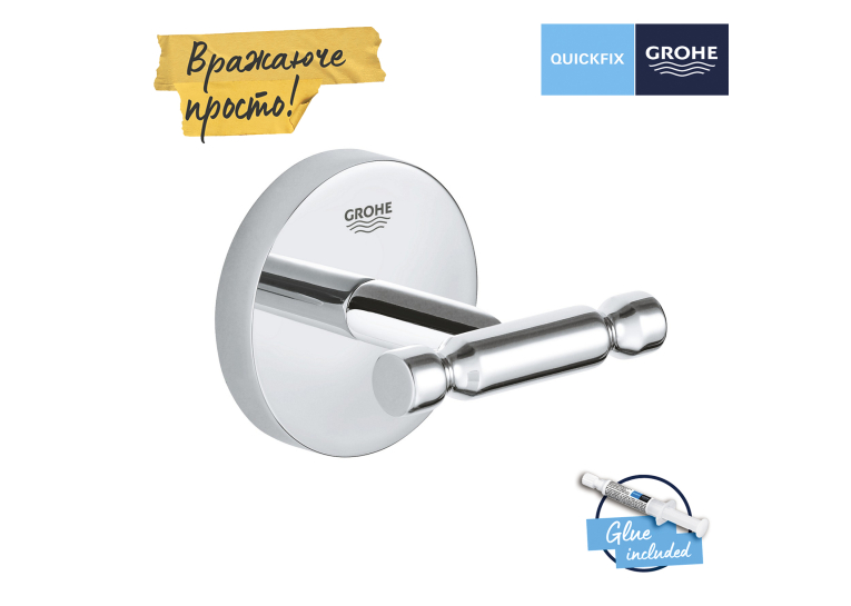 Гачок для ванної кімнати Grohe QuickFix Start Cosmopolitan 41168000