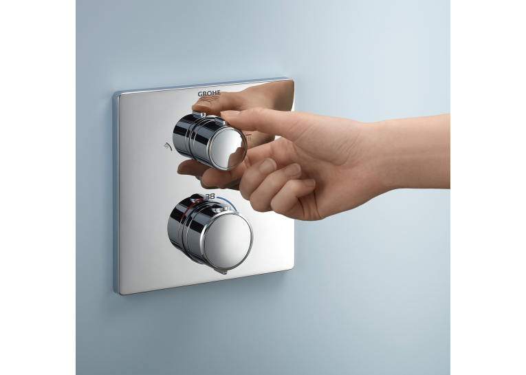 Душевая система скрытого монтажа термостатическая Grohe QuickFix Precision Grohtherm Cube 34882000
